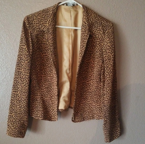 Jackets & Blazers - Cheetah print jacket